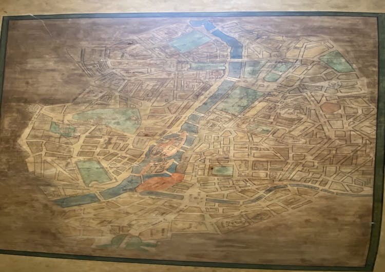 mapa Paris